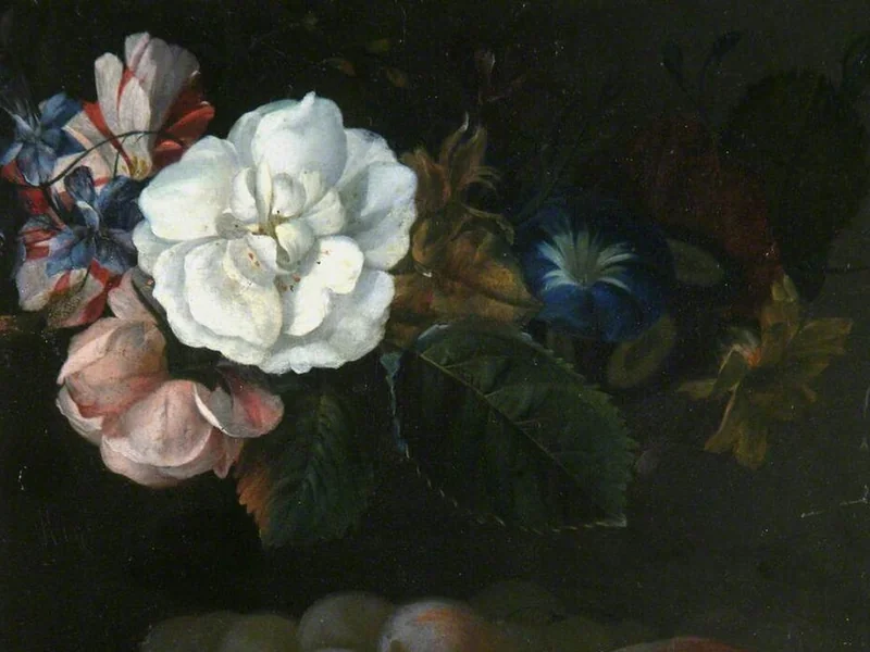 1700-Agatha van der Mijnpittrice - Studio di frutta e fiori